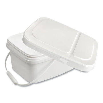 Diversey™ Polypropylene Dry Wipe Charging Bucket, 24 X 14 X 14, White, 12-box freeshipping - TVN Wholesale